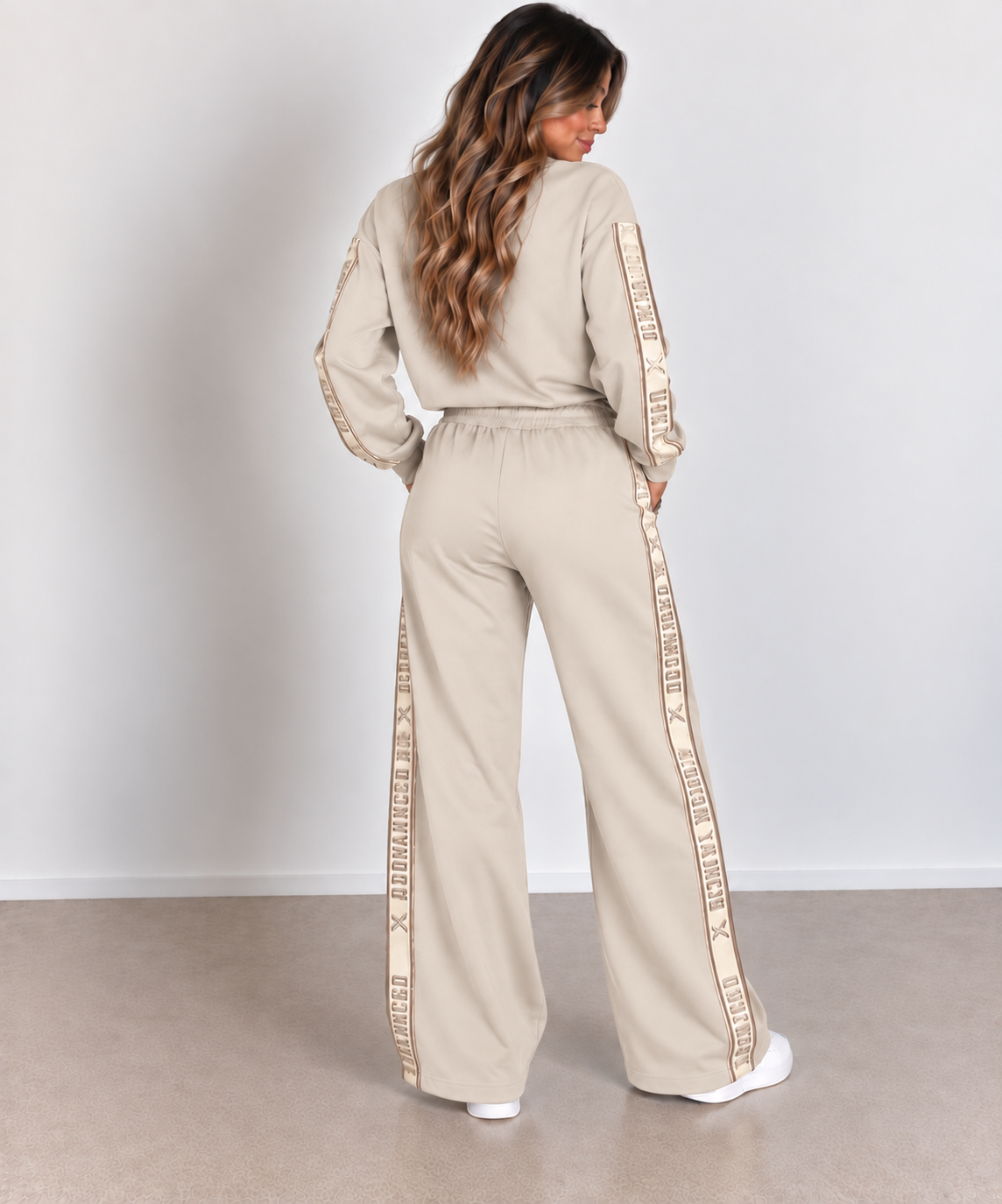Ensemble Jogging Oversize "Advanced" - Sweat & Pantalon Fluide