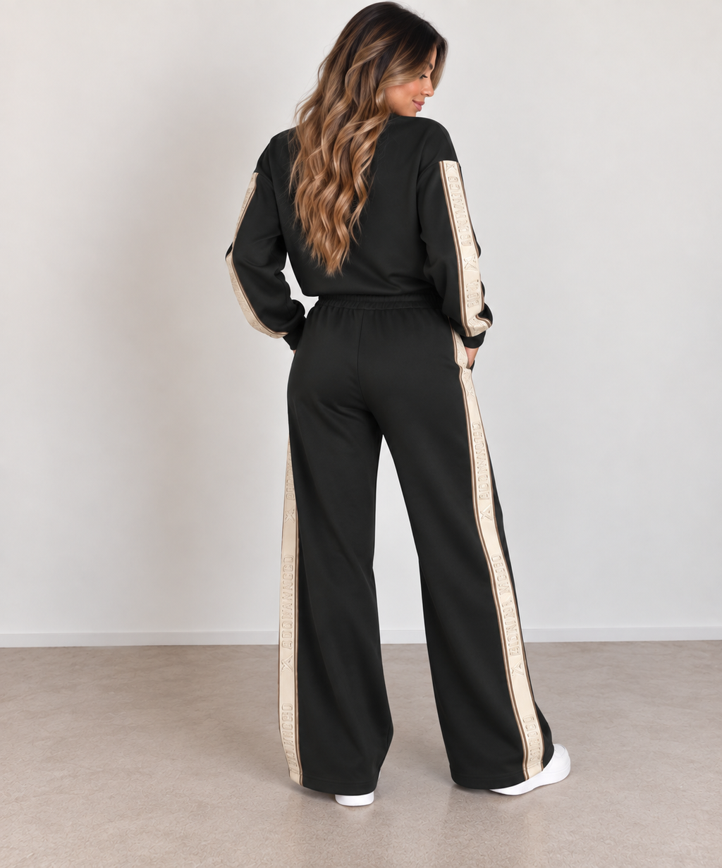 Ensemble Jogging Oversize "Advanced" - Sweat & Pantalon Fluide
