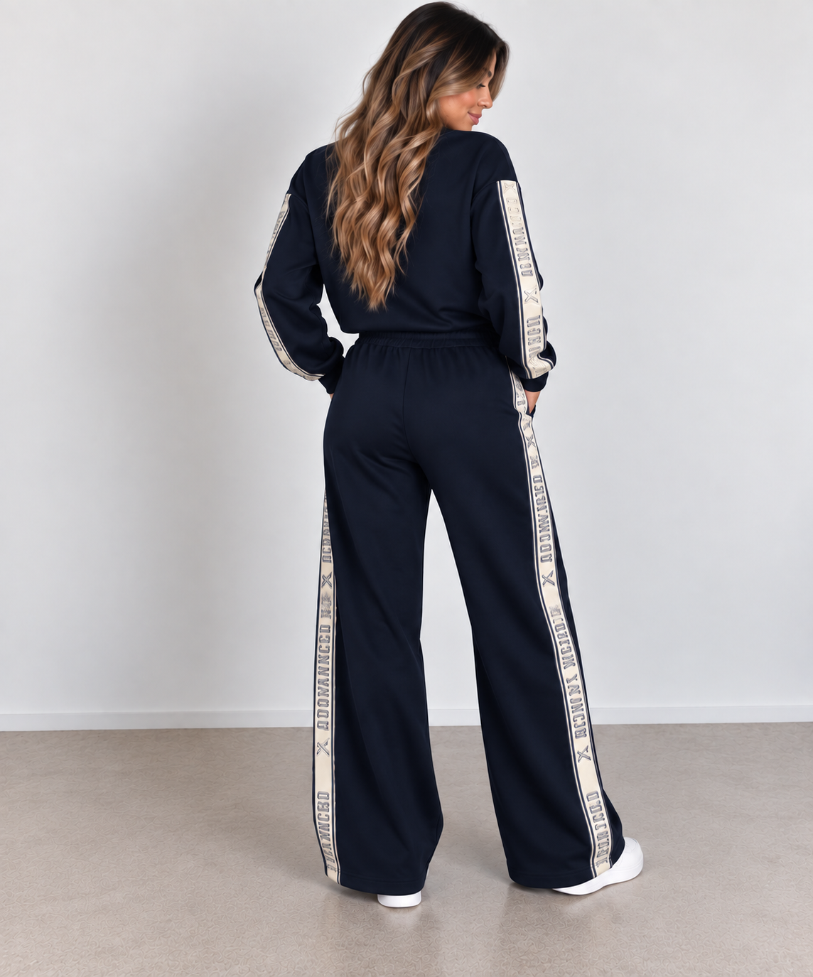Ensemble Jogging Oversize "Advanced" - Sweat & Pantalon Fluide