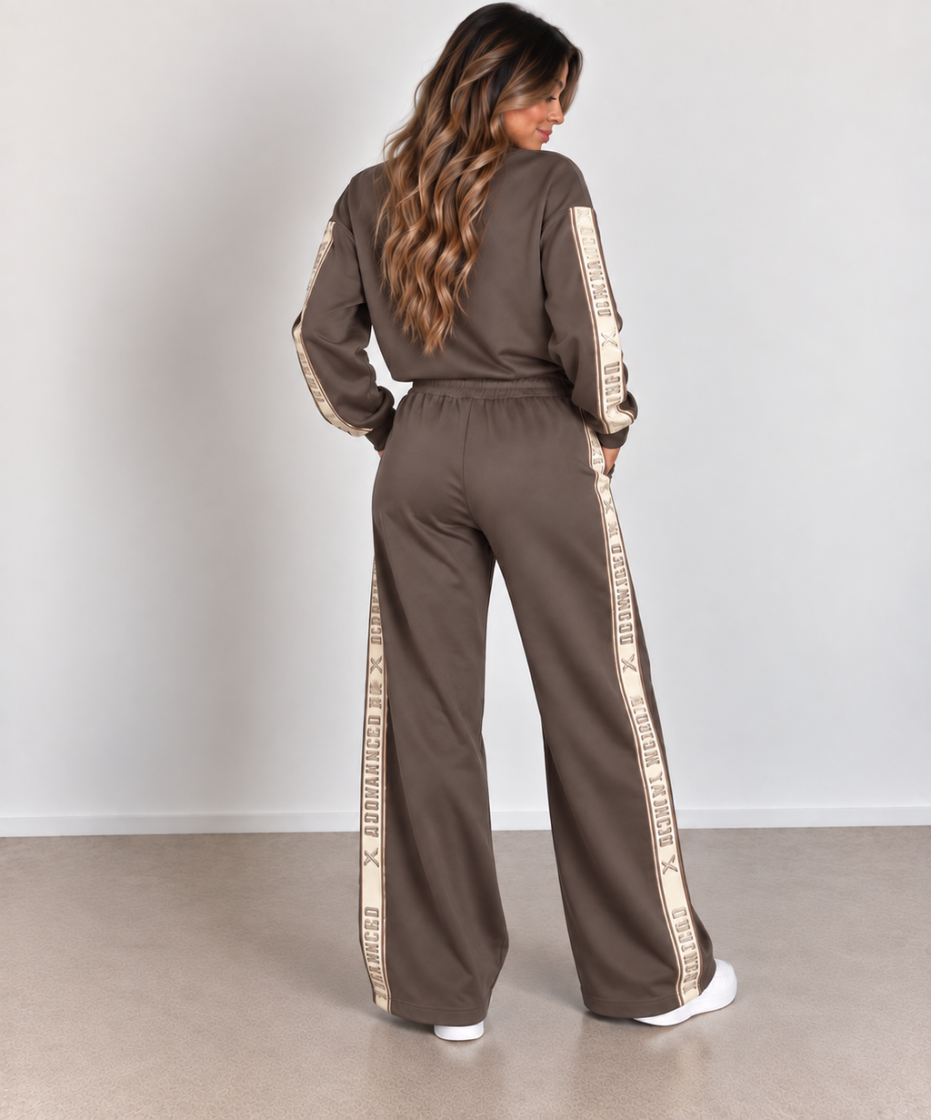 Ensemble Jogging Oversize "Advanced" - Sweat & Pantalon Fluide