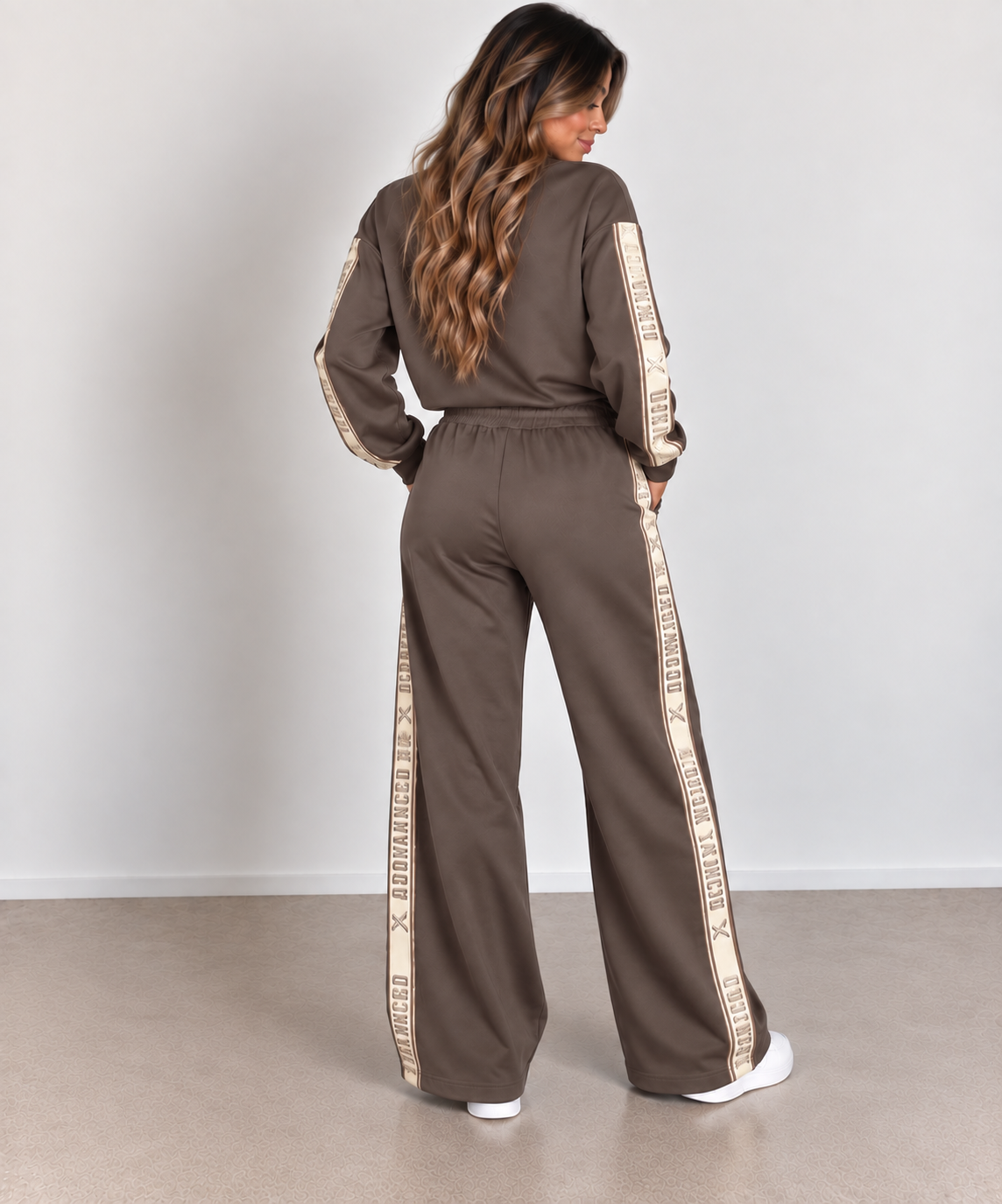 Ensemble Jogging Oversize "Advanced" - Sweat & Pantalon Fluide